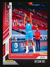 2020-21 PANINI INSTANT #118 JAE'SEAN TATE RC LEADS ROCKETS ROOKIE RARE SP/122!