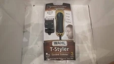 Wahl T-styler Corded Precision Grooming Trimmer Kit 9307-3201, Black/Gold