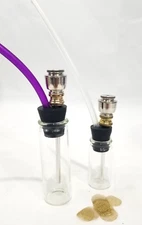 SET OF 2 water smoking pipe minnows with screens