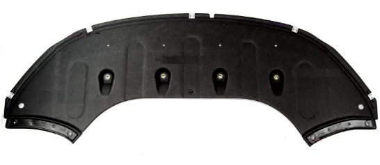 Protector contra salpicaduras cubierta de barro del radiador debajo del motor para Hyundai Sonata 2015 2016 2017 Foto 3 de 4