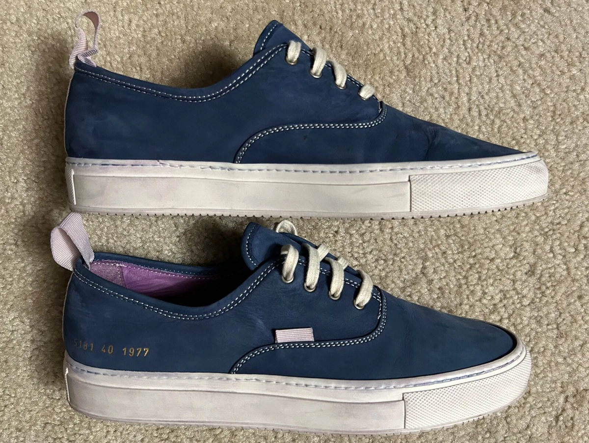 COMMON PROJECTS Mens Sneakers Tournament Four Holes Nubuck Shoes
