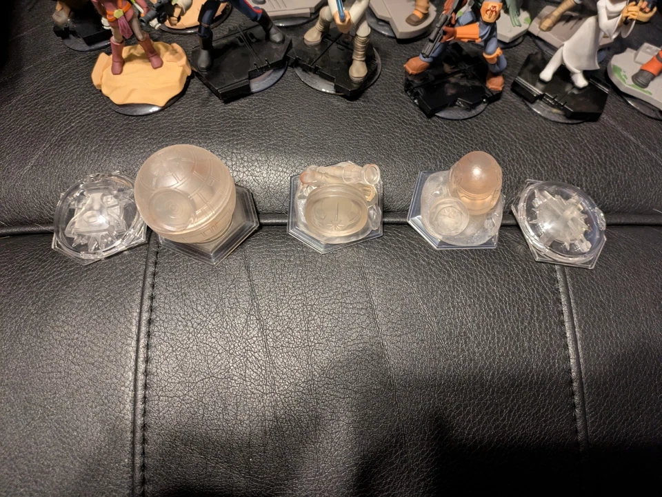 Disney Infinity 3.0 Star Wars ¡JUEGO COMPLETO! ¡En perfecto estado + estuches de transporte! Foto 4 de 4