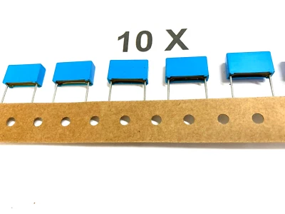 680pF, 0,68nF, 1600V-, 650V~, 10%, 100°, RM15, MKP1841, MKP1841168135, 10 Stück - Bild 1 von 3