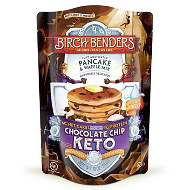 Birch Benders KETO Pancake Waffel Chocolate Chip Mix 10 Oz