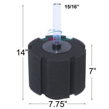 X-Large Bio Sponge Filter Breeding Fry Fish Tank Aquarium up to 220 Gal