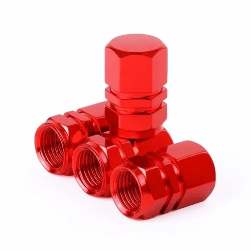 4 Pcs Tyre Valve Caps Stems Wheel Tire Truck Cover Bike Screw Motorbike Dust Air - Picture 4 of 18