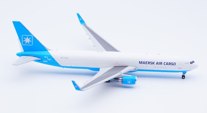 1:200 JC Wings Diecast Aircraft Model Maersk Air Cargo Boeing B767