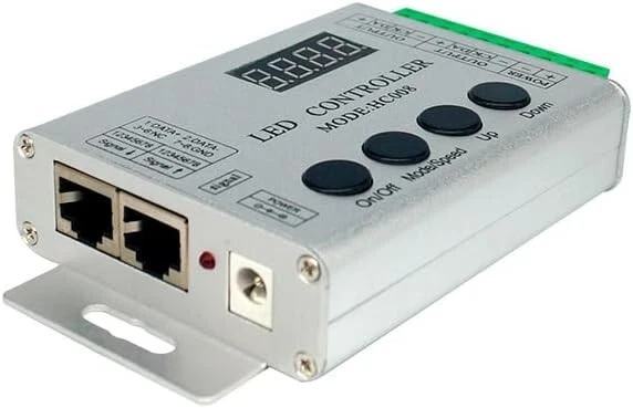 HC008 4Keys DC 5V -24V Programmable RGB LED Pixel Controller For WS2812 WS2811 - Image 4 of 4