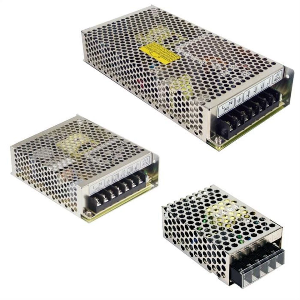 MeanWell Netzteile RS Serie Trafo Treiber Stromversorgung 3,3V 5V 12V 15V 24V 48 - Bild 1 von 1