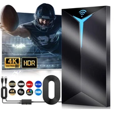 HDTV Digital TV Antenna Support 4K 1080P - 28dB Gain, 170-860MHz, Ultra HD