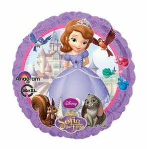 Sofia The First Birthday Party Decorations Mylar Foil Balloon 18