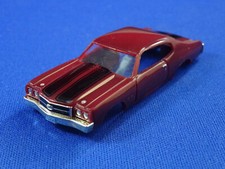 New Maroon / Black 1970 Chevy Chevelle MoDEL MoToRING T-jet HO Slot Car body
