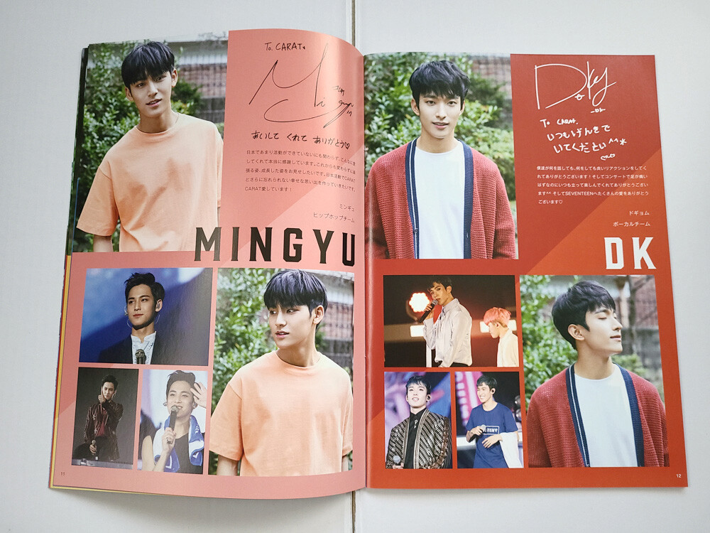 SEVENTEEN CARAT MAGAZINE vol.2 Japan fanclub kpop fc | eBay