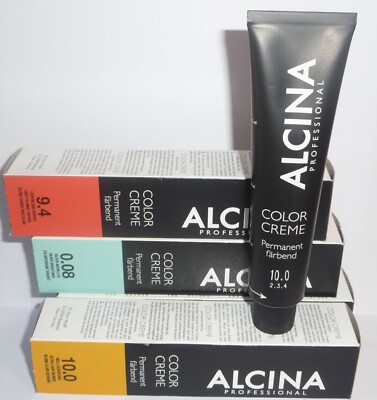 ALCINA  Professional Color Cream  Permanent  Färbend verschiedene  Nuance 60ml