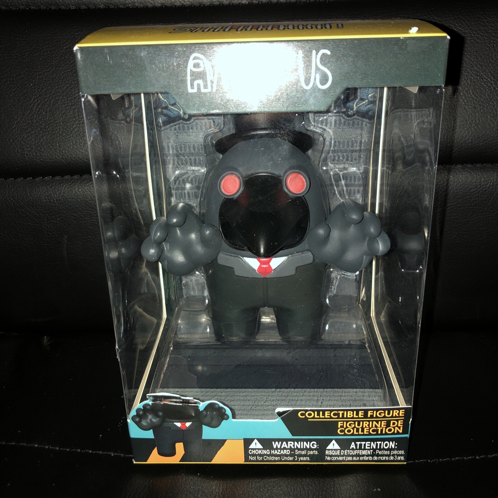 Figura coleccionable Among us Black Crewmate 5"" Toikido