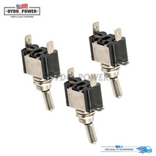 Set Of 3 Car Rocker Toggle Switch Control Onoff Red Led Light Marine Boat Atv Set Of 3 Car Rocker Toggle Switch Control Onoff Red Led Light Marine Boat Atv