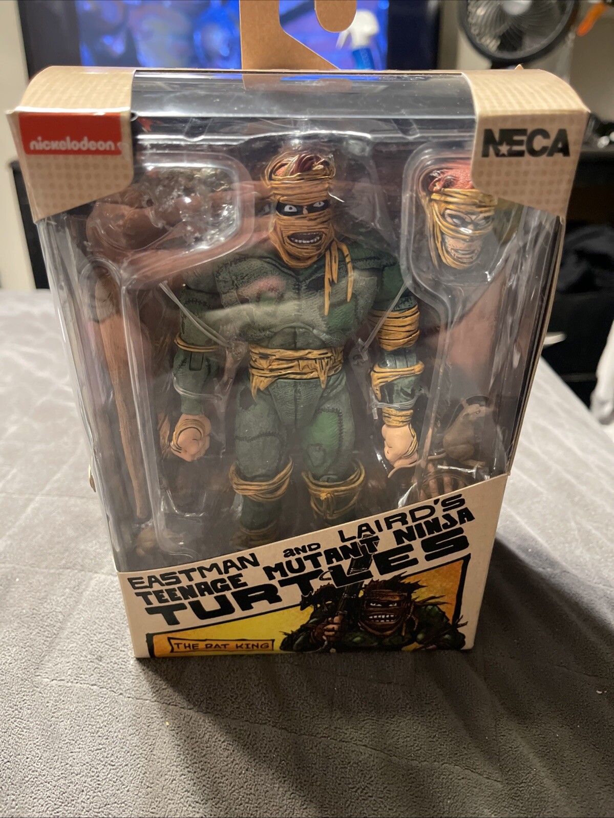 Teenage Mutant Ninja Turtles, Eastman And Laird, The Rat King NECA TMNT NIB