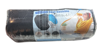 CushZone Seat Cushion Cooling Gel Enhanced Memory Foam Chair Comfort Cushion NEW