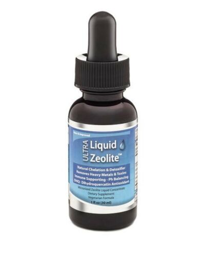 Ultra Liquid Zeolite Enhanced with DHQ 1 Ounce Bottle full body detox  Exp-2026 - Picture 1 of 3