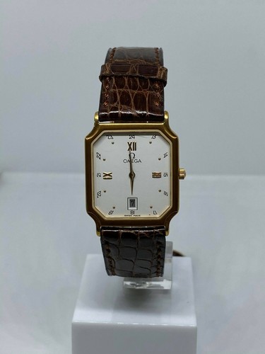 OROLOGIO OMEGA QUADRATO UOMO ORO 18 KT CLASSICO SWISS MADE 49075664 NUOVO!!  -30% | eBay