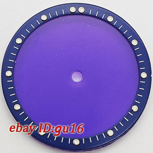 Bisel de movimiento de esfera de espejo de plástico de 28,5 mm para accesorios NH35 NH36 NH70 - Imagen 17 de 27