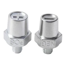 Battery Post Adapter,Car Accessories 3/8"-16 Thread Male Lead Side Post 