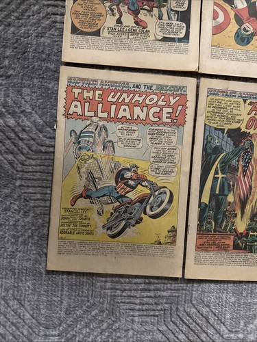 Capitan America 9 fumetti 1968-1971 rari numeri chiave con prime apparizioni - Foto 8 di 12