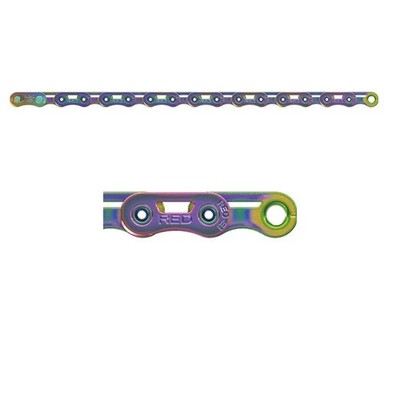 Sram Schaltungskette Red E1 Flattop 114 Glieder,12-fach, PowerLock, Rainbow