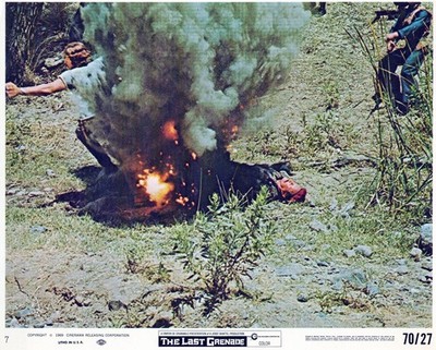 Movie Scene from The Last Grenade (1970)   Vintage Photo 1003K