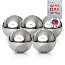 (5) 1" Inch Chrome Steel Bearing Balls (G25 Precision - AISI 52100)