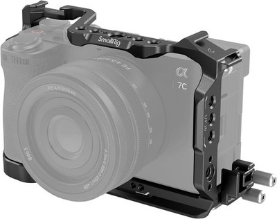 SmallRig Cage Kit for Sony A7C II / A7CR with a Cable Clamp for HDMI,Full Access