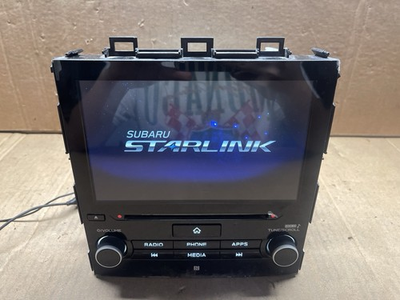#ad DAMAGED OEM 2021 2022 SUBARU FORESTER RADIO RECEIVER DISPLAY 86201SJ970 #R261 $189.99