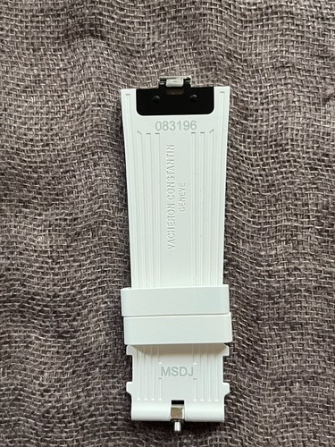 Authentic Vacheron Constantin Overseas 4500V White Rubber Strap / Band - Picture 14 of 24