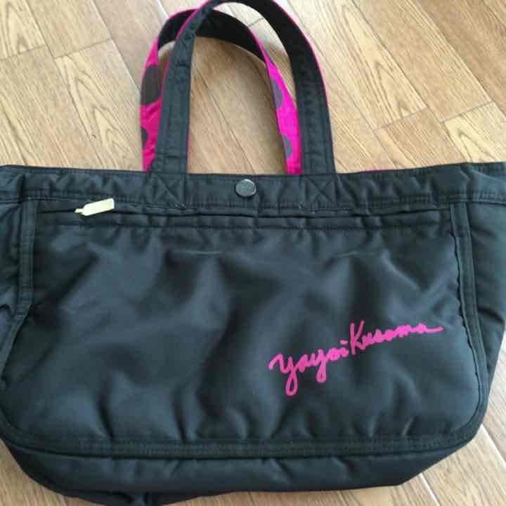 PORTER X-girl KUSAMA YAYOIコラボバッグ PORTER YOSHIDA X YAYOI KUSAMA HELMET BAG YELLOW DOTS