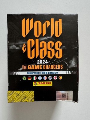 Panini World Class Sticker 2024 Display  / 50 Sammeltüten Displays beschädigt