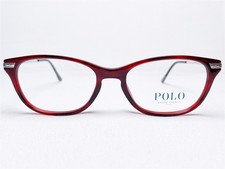 NEW Polo Ralph Lauren PH2135 5533 Womens Eyeglasses Frames Havana Red 51/17 140