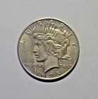 1935-S Peace Silver Dollar! AU!