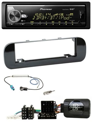 Pioneer Bluetooth USB DAB CAN-Bus Autoradio für Fiat Panda 2012-2020 Klavierlack - Bild 1 von 4