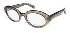 NEW VERA WANG LUXE ROSIE GLASSES FULL-RIM GRAY JAPAN OL PLASTIC WOMENS 45-19-135