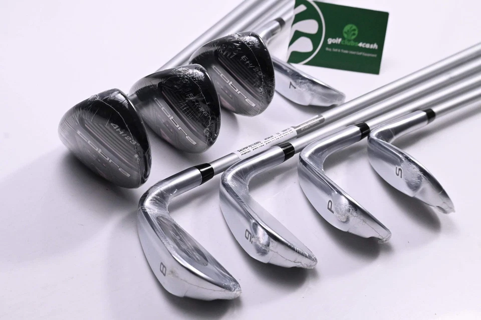 Left Hand Cobra Air-X Irons / 4-6H+7-SW / Ladies Flex Ultralite 45 Shafts - Image 4 of 4