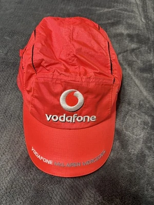 Vodafone McLaren Mercedes F1 Team Cap Hamilton Alonso 2007 Season Vintage signed - Image 1 of 4