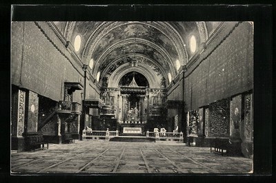 Ansichtskarte Valletta, Interior of St. John´s Co-Cathedral 
