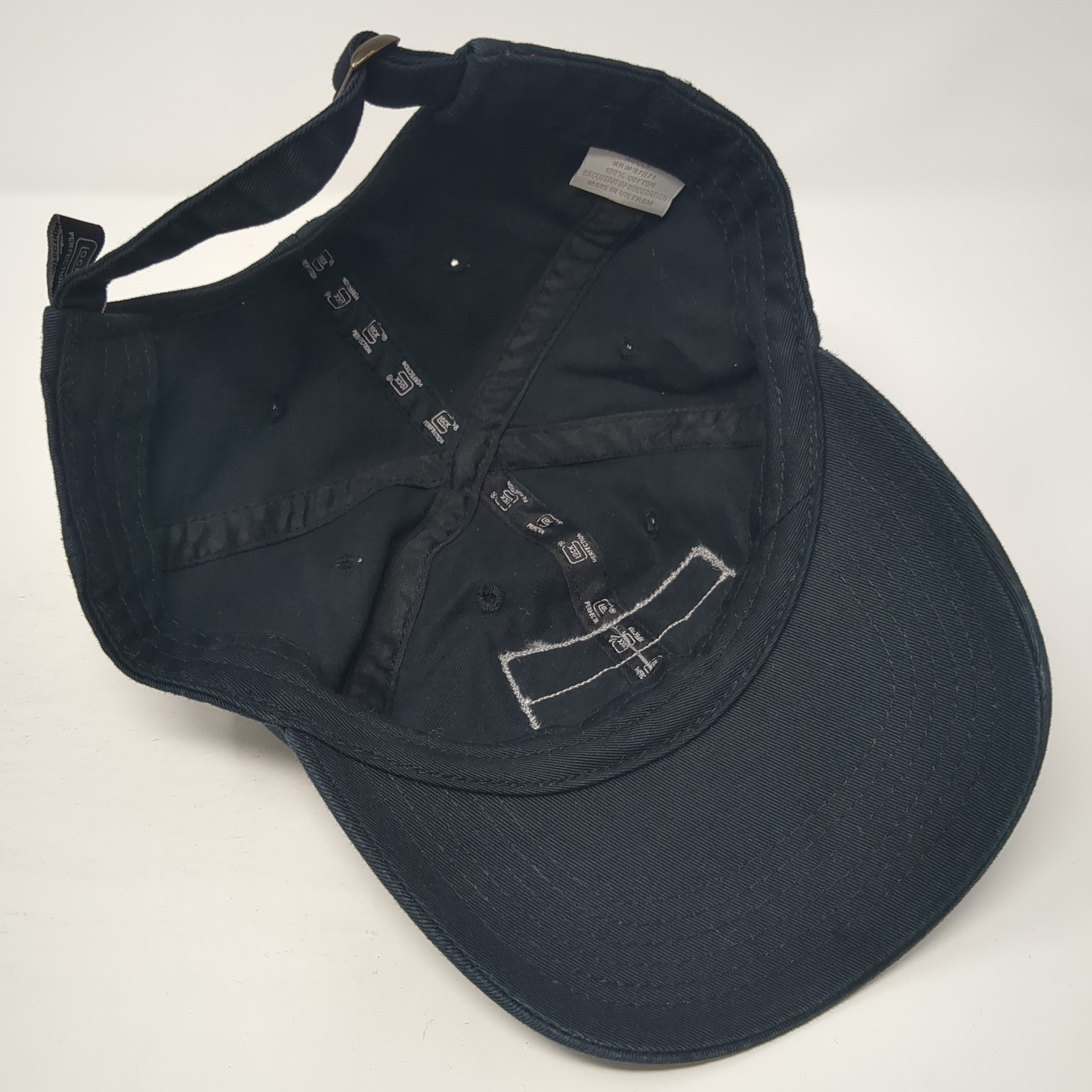 Lock Perfection Slideback Baseball Cap Black One … - image 6