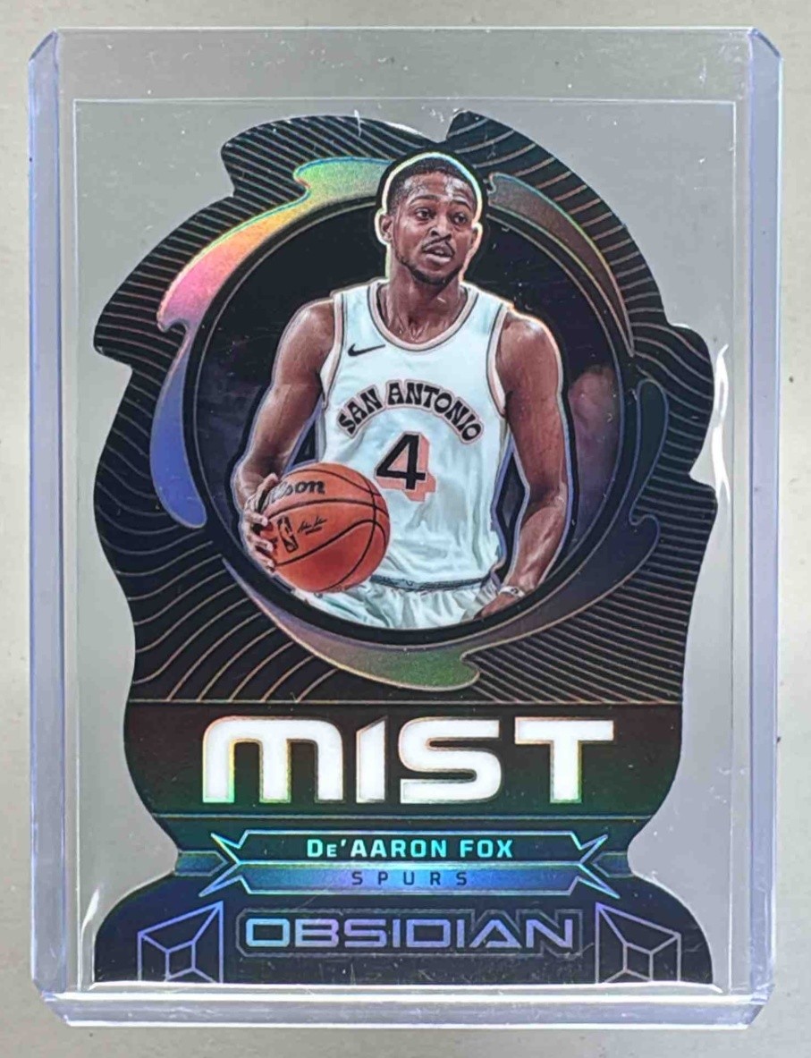 De Aaron Fox 2024 Panini Obsidian #17 Mist
