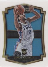 2015 Panini Select Premier Level Die-Cut Blue Prizm /199 Jahlil Okafor #164 u6m