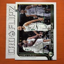 2025-26 Topps #272 Celtics Pride: The Jays Shine Checklist