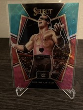 2022 Panini Select WWE - Premier Level Bret Hart #129 Tri-Color Prizm
