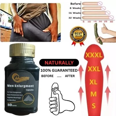 Premium Maximum Size Boost Men s Capsules   Support Length & Girth (120 Count)