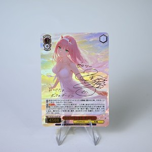 Darling in the Franxx Zero Two 02 Goddess Story anime waifu card - Single Cards