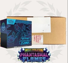 Pokemon Phantasmal Flames ELITE TRAINER BOX SEALED CASE OF 10 ETB ME02